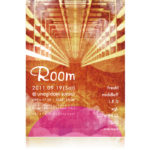 Room 1th Anniversary フライヤーデザイン